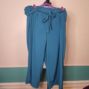 Ideology Cropped Paperbag Pants